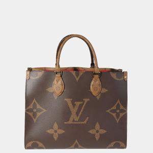 Louis Vuitton Monogram Reverse Canvas Onthego MM Bag