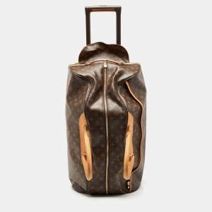 Pre Owned Louis Vuitton Monogram Canvas Eole 60 Rolling Luggage Bag
