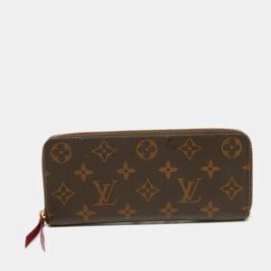 مملوكة مسبقًا Louis Vuitton Monogram Canvas Portefeiulle Clemence Zip Around Wallet