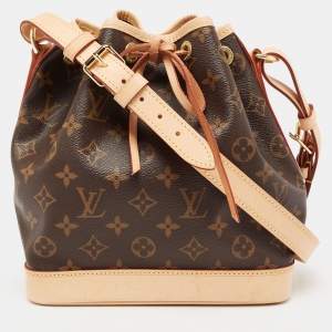 Pre Owned Louis Vuitton Monogram Canvas and Leather Noe BB Bag