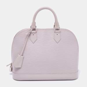 Pre Owned Louis Vuitton Gres Epi Leather Alma PM Bag