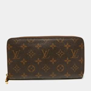 Pre Owned Louis Vuitton Monogram Canvas Zippy Organizer Wallet
