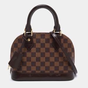 مملوكة مسبقًا Louis Vuitton Damier Ebene Canvas Alma BB Bag