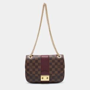 مملوكة مسبقًا Louis Vuitton Damier Ebene Canvas Wight Shoulder Bag