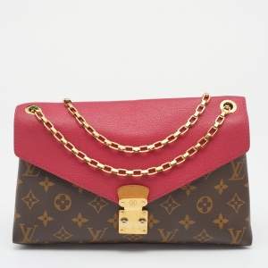 مملوكة مسبقًا Louis Vuitton Cerise Monogram Canvas Pallas Chain Bag