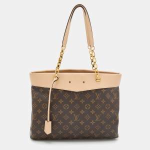 Pre Owned Louis Vuitton Dune Monogram Canvas Pallas Shopper Bag