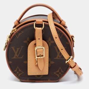 Pre Owned Louis Vuitton Monogram Canvas Mini Boite Chapeau Bag