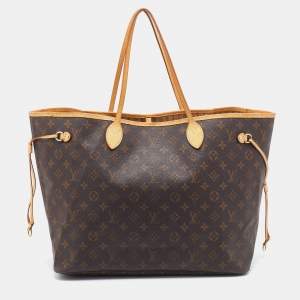 Pre Owned Louis Vuitton Monogram Canvas Neverfull GM Bag