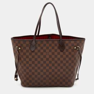 Louis Vuitton Damier Ebene Canvas Neverfull MM Bag