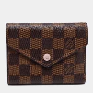 Louis Vuitton Rose Ballerine Monogram Canvas Victorine Wallet 