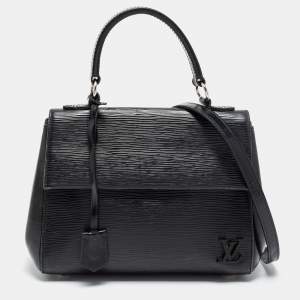 Pre Owned Louis Vuitton Black Epi Leather Cluny BB Bag