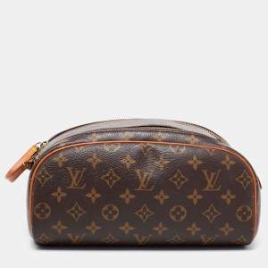 Pre Owned Louis Vuitton Monogram Canvas King Size Toiletry Bag