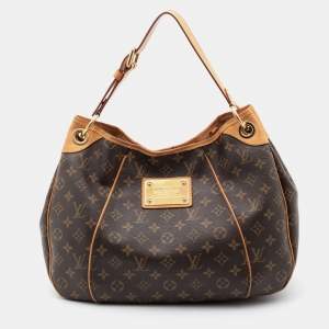 Pre Owned Louis Vuitton Monogram Canvas and Leather Galleria PM Bag