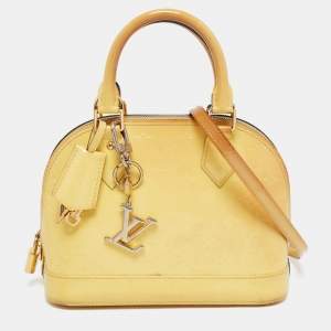مملوكة مسبقًا Louis Vuitton Citrine Monogram Vernis Alma BB Bag