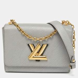 Pre Owned Louis Vuitton Gres Epi Leather Twist MM Bag