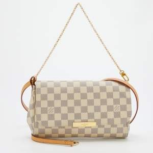 مملوكة مسبقًا Louis Vuitton Damier Azur Canvas Favorite MM Bag