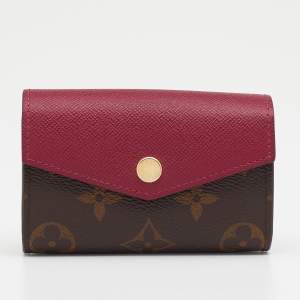 مملوكة مسبقًا Louis Vuitton Fuchsia Monogram Canvas and Leather Multy Cult Sarrah Wallet