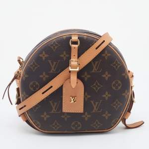 Pre Owned Louis Vuitton Monogram Canvas Boite Chapeau Souple MM Bag