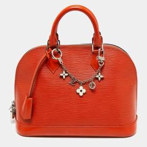 Pre Owned Louis Vuitton Piment Epi Leather Alma PM Bag