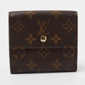 Louis Vuitton Monogram Canvas Elise Compact Wallet