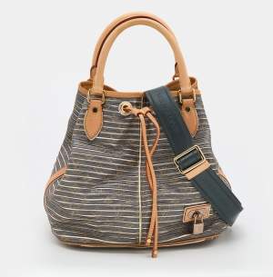 Pre Owned Louis Vuitton Argent Monogram Canvas Limited Edition Eden Neo Bag
