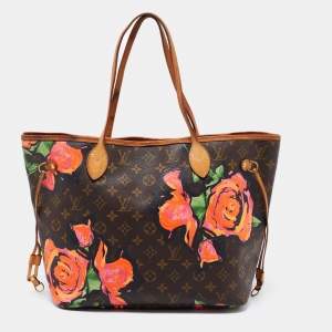 Louis Vuitton Stephen Sprouse Roses Monogram Canvas Neverfull  Limited Edition MM Bag