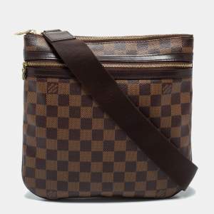 مملوكة مسبقًا Louis Vuitton Damier Ebene Canvas Pochette Bosphore Bag