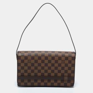 مملوكة مسبقًا Louis Vuitton Damier Ebene Canvas Tribeca Long Bag