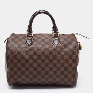 مملوكة مسبقًا Louis Vuitton Damier Ebene Canvas Speedy 30 Bag