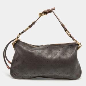 مملوكة مسبقًا Louis Vuitton Terre Monogram Mahina Leather Onatah Pochette Bag