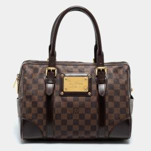 Pre Owned Louis Vuitton Damier Ebene Canvas Berkeley Bag