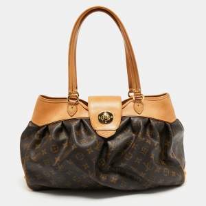 Pre Owned Louis Vuitton Brown Monogram Canvas Boetie MM Bag
