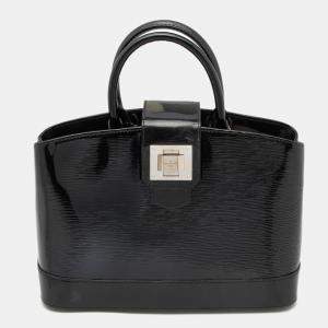 Pre Owned Louis Vuitton Black Electric Epi Leather Mirabeau PM Bag