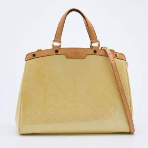 Louis Vuitton Corail Monogram Vernis Brea GM Bag