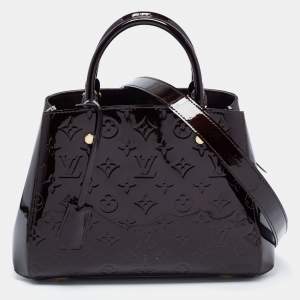 Louis Vuitton Amarante Monogram Vernis Montaigne BB Bag