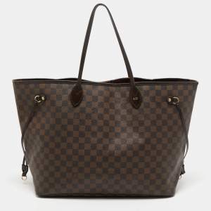 Louis Vuitton Damier Ebene Canvas Neverfull GM Bag