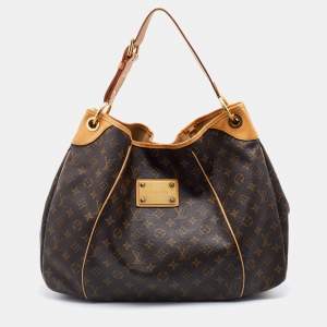 Pre Owned Louis Vuitton Monogram Canvas Galliera GM Bag