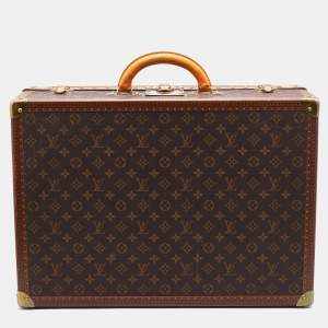 مملوكة مسبقًا Louis Vuitton Monogram Canvas Alzer 55 Luggage Trunk