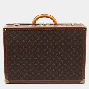 Louis Vuitton Monogram Canvas Alzer 55 Luggage Trunk