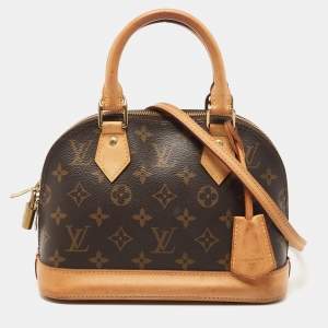 Pre Owned Louis Vuitton Monogram Canvas Alma BB Bag