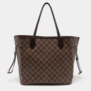 Louis Vuitton Damier Ebene Canvas Neverfull MM Bag