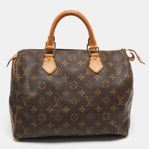 Pre Owned Louis Vuitton Monogram Canvas Speedy 30 Bag
