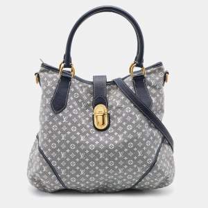 Pre Owned Louis Vuitton Encre Monogram Idylle Canvas Elegie Bag