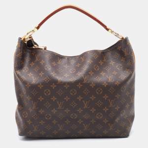 Pre Owned Louis Vuitton Monogram Canvas Sully MM Bag