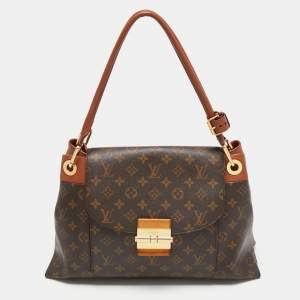Pre Owned Louis Vuitton Havane Monogram Canvas Olympe Bag