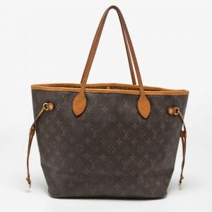 Louis Vuitton Monogram Canvas Neverfull MM Bag