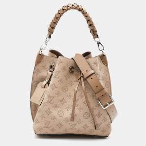 Louis Vuitton Gallet Monogram Mahina Leather Muria Bucket Bag