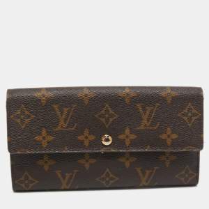 Louis Vuitton Monogram Canvas Sarah Wallet