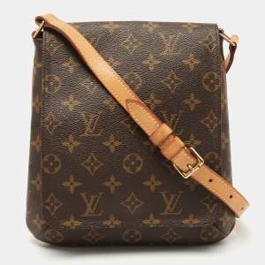 Pre Owned Louis Vuitton Monogram Canvas Musette Salsa PM Bag