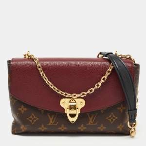 Pre Owned Louis Vuitton Cerise Monogram Canvas and Leather Saint Placide Bag